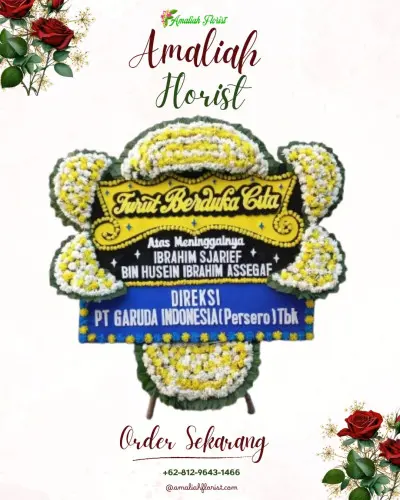 Papan Bunga Duka di Girikulon